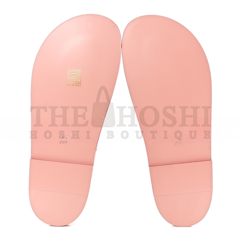 Ch**el LAMBSKIN QUILTED VELCRO DAD CHAIN CC SLIDE SANDALS Master Quality