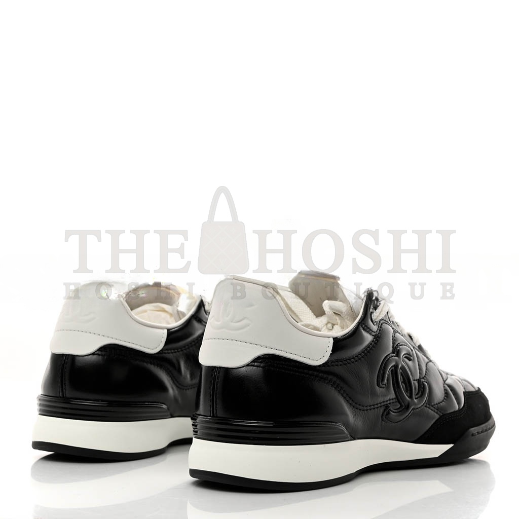 Ch**el SNEAKER LOW-TOP BLACK G45840 Master Quality