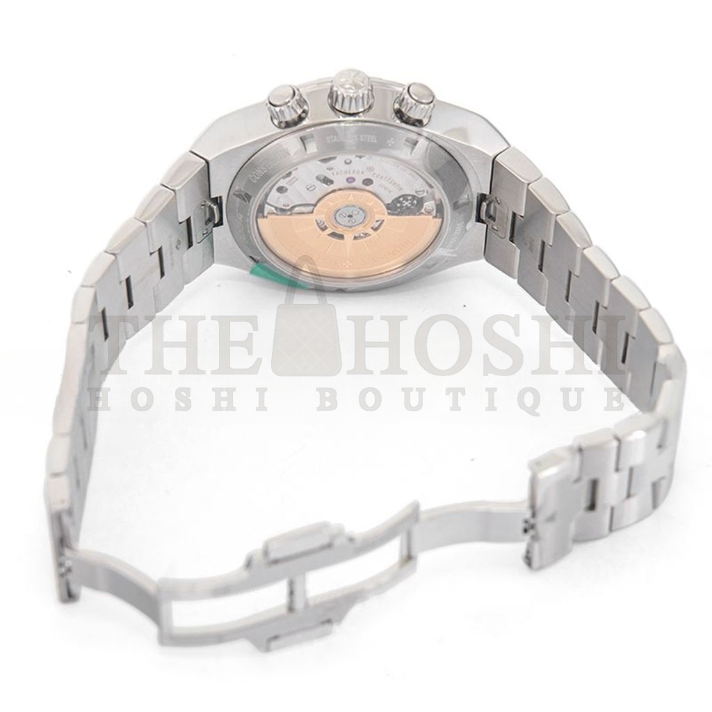 VACHERON C0nstan1n OVERSEAS SILVER DIAL STAINLESS STEEL AUTOMATIC 42MM WATCH 5500V/110A-B075 Master Quality